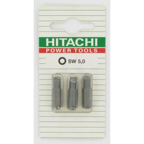 Embout 6 pans 5.0 L.25 x 3 HIKOKI 752346
