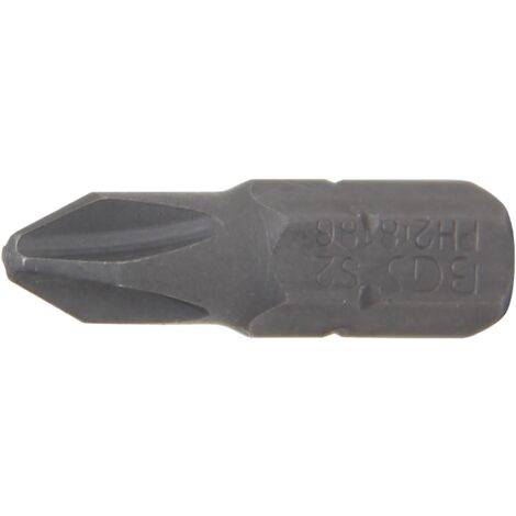 Embout 6,3 mm (1/4") cruciforme PH2 BGS