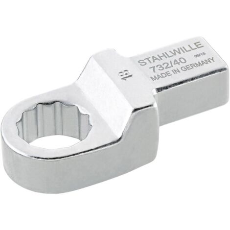 Embout à anneau 27 mm pour carré femelle 14 x 18 mm Stahlwille 732/40 27 58224027 1 pc(s)