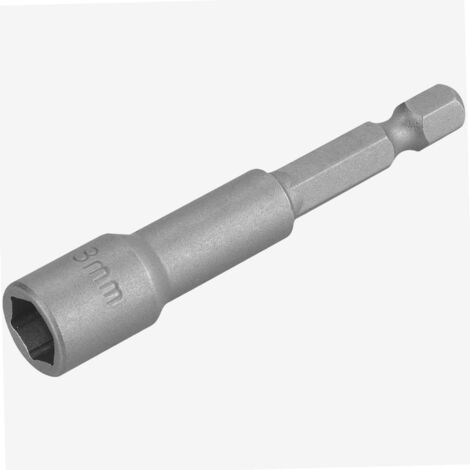 Embout à douille magnétique 8 mm – Acier chrome vanadium – Pour vissage précis – Embout universel 1/4'' (6,35 mm) – Kreator