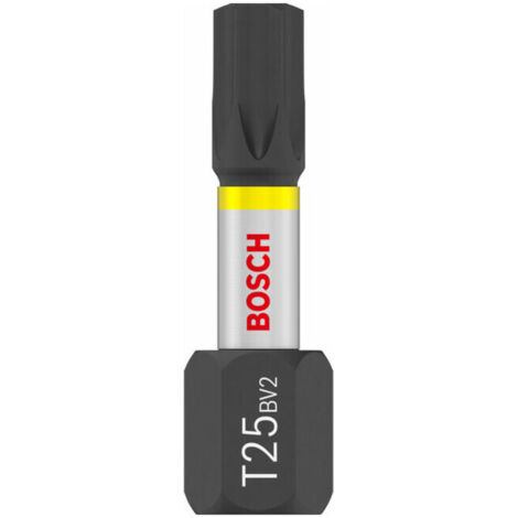 Embout à frapper Bosch PRO Torx T25 25 mm Display 10 x 25 pces - 2607002806
