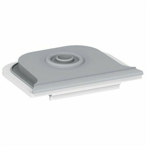 Embout à membrane Plexo 1 sortie diamètre 25mm maximum gris (069596)