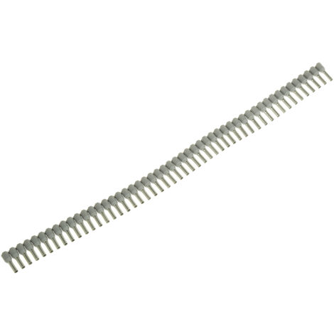 Embout à sertir Weidmuller, 2.5mm², Gris, longueur 8mm ( Prix pour Boîte de 500 )