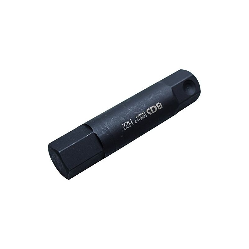 Embout à six pans creux, 100 mm de long, 22 mm, 6 pans 22 mm