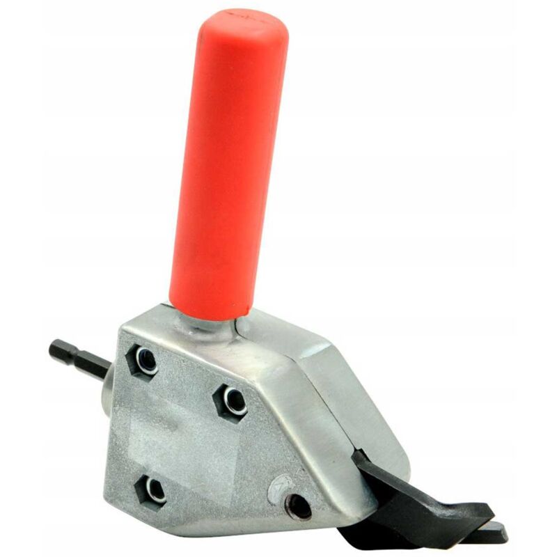 Embout adaptateur pour couper des tôles droites