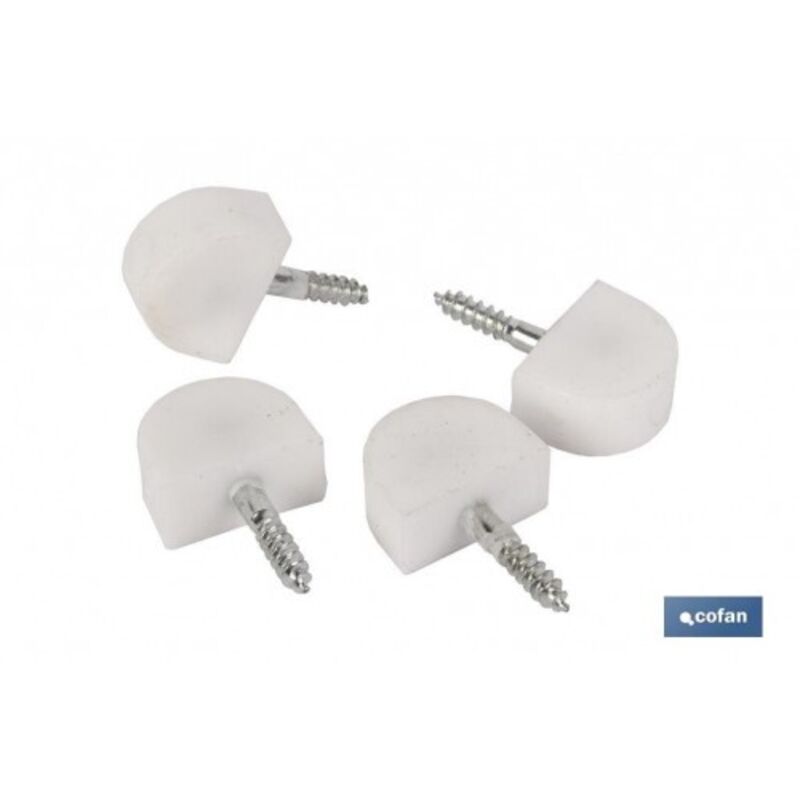 Bl 4 uds soporte de estante marron