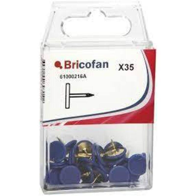 Bl 35 uds chinchetas color azul Bl 35 uds chinchetas color azul