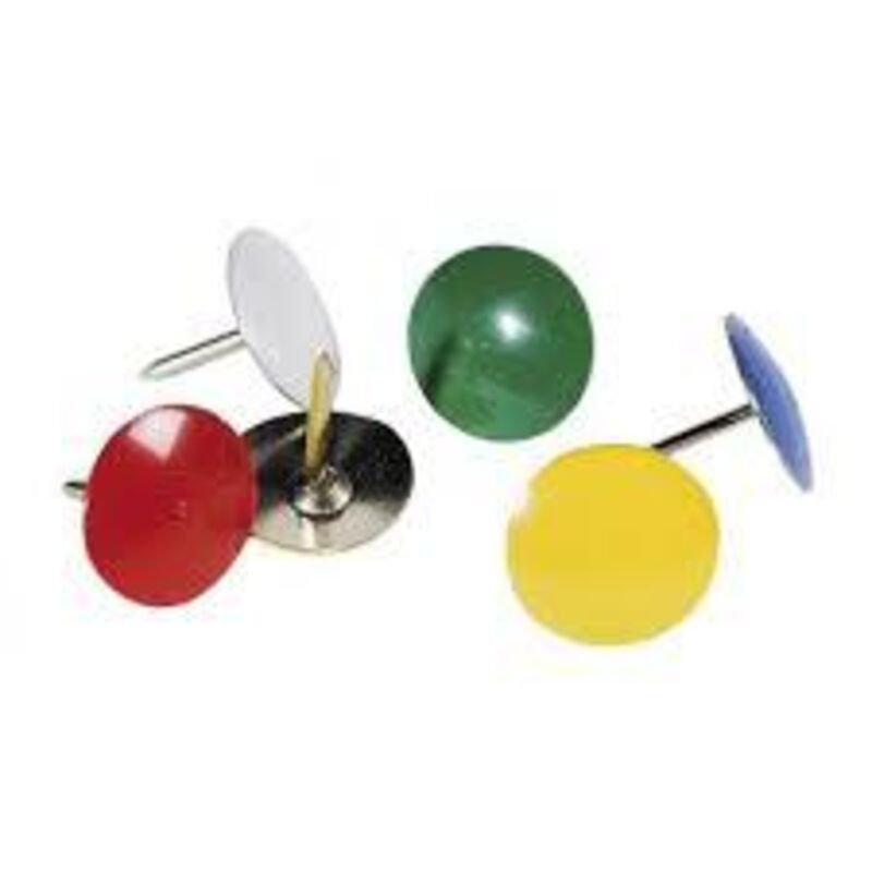 Bl 35 uds chinchetas color blanco Bl 35 uds chinchetas color blanco