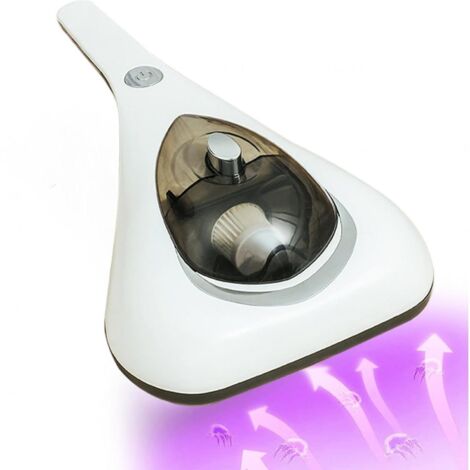 Embout Aspirateur Anti-acariens Électrique Blanc, Accessoire pour Matelas et Canapé