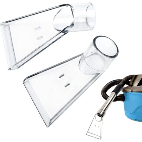 Embout Aspirateur Eau 2Pcs Buse Aspirateur Eau Embout Shampouineuse pour Aspirateur Suceur Aspirateur Buses de Brosse Aspirateur Siège de Voiture Tête Pivotante Aspirateur