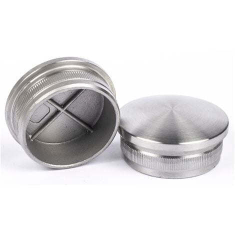 AFG DIFFUSION Embout bombé inox pour tube de 42.4x2mm extérieure, garde corps et balustrade