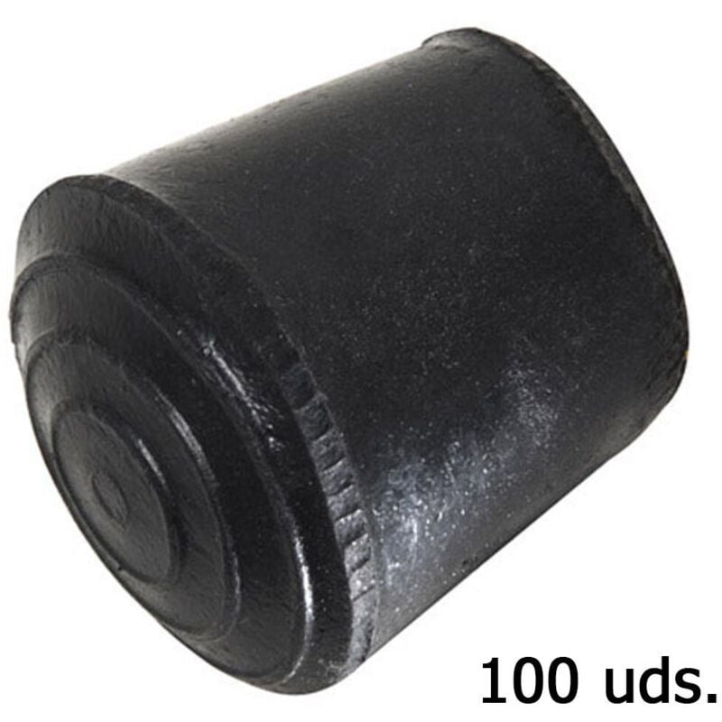 Extrémité conique en caoutchouc 16 mm. Sac 100 Unités