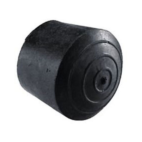 Embout caoutchouc couvrant noir diamètre 12mm - CIVIC INDUSTRIE - 19 563 542