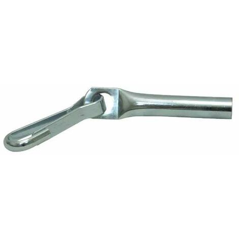 Embout corde de diamètre 10mm longueur totale 120mm cable avec boucle mousqueton attache support fermeture