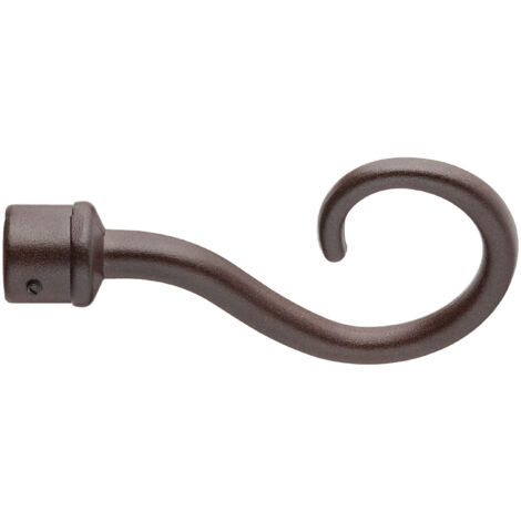 Embout Crosse Bronze Ateliers 28 - Tringle 20mm