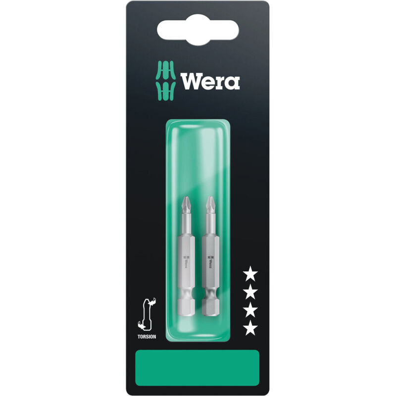 Wera - 2ER 855/4 tz pz kreuzschlitz-pz 1 bit