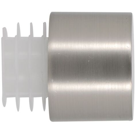 EMBOUT D28 CHROME MAT X2 MOBOIS - 2734C11