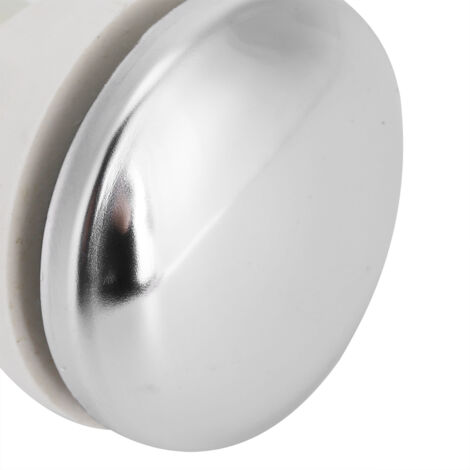 Embout d'Air pour Spa et Bain Hydrothérapie 60-04, Plastique et Acier Inoxydable, Design Amovible pour Nettoyage Facile