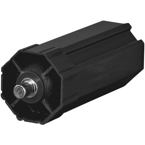 Embout d'axe de volet roulant avec tenon acier Ø 12 mm – PVC – Longueur 150 mm réglable – Compatible tube OCTO 60 mm – Selve