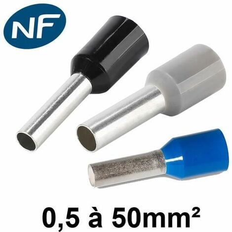 PINCE À SERTIR POUR EMBOUTS DE CÂBLAGE 0.5 mm²-16 mm² - Velleman