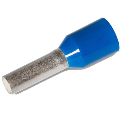 Embout de câblage pour fil souple de 0,5mm² à 95mm² - Section / Couleur - Embout Bleu - 50mm² - Sachet de 50
