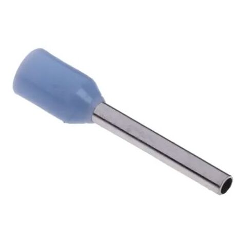 Embout de câblage RS PRO, 0.25mm², Bleu clair, longueur 8mm