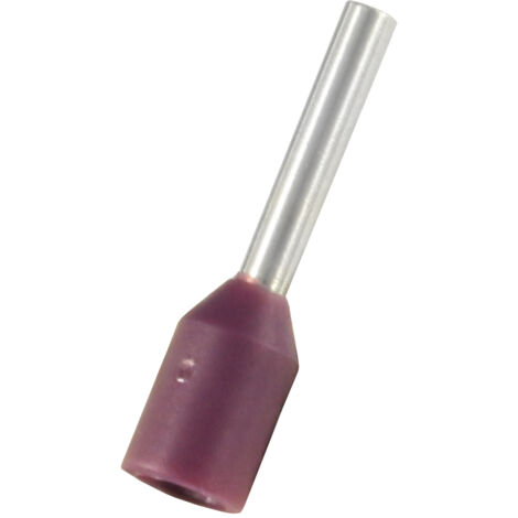 Embout de câblage RS PRO, 0.25mm², Violet, longueur 6mm