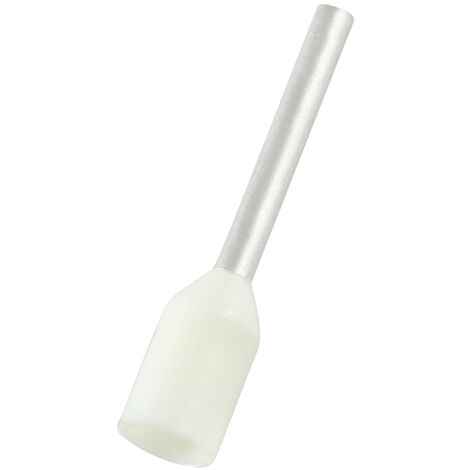 Embout de câblage RS PRO, 0.5mm², Blanc, longueur 10mm