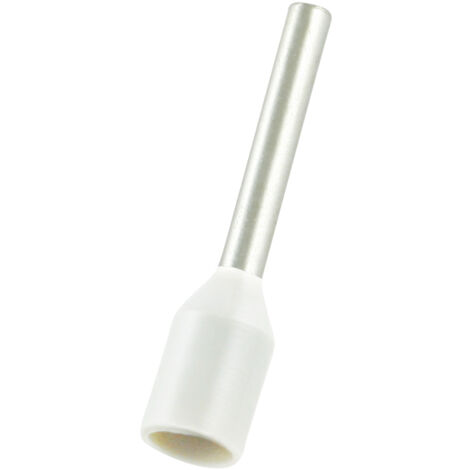 Embout de câblage RS PRO, 0.75mm², Blanc, longueur 10mm