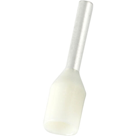 Embout de câblage RS PRO, 0.75mm², Blanc, longueur 8mm