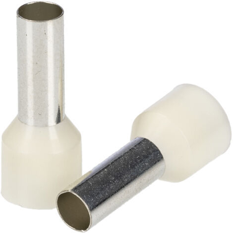 Embout de câblage RS PRO, 10mm², Ivoire, longueur 12mm