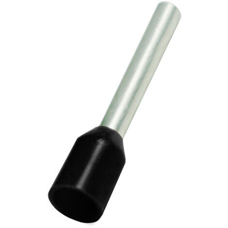 Embout de câblage RS PRO, 1.5mm², Noir, longueur 12mm