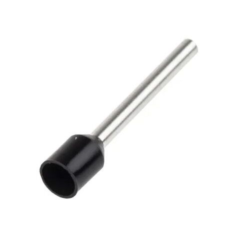 Embout de câblage RS PRO, 1.5mm², Noir, longueur 18mm