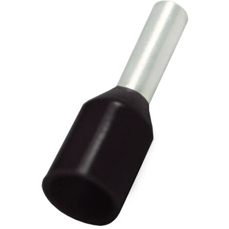 Embout de câblage RS PRO, 1.5mm², Noir, longueur 6mm