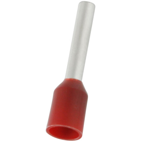 Embout de câblage RS PRO, 1.5mm², Rouge, longueur 10mm