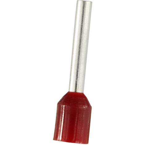 Embout de câblage RS PRO, 1.5mm², Rouge, longueur 12mm