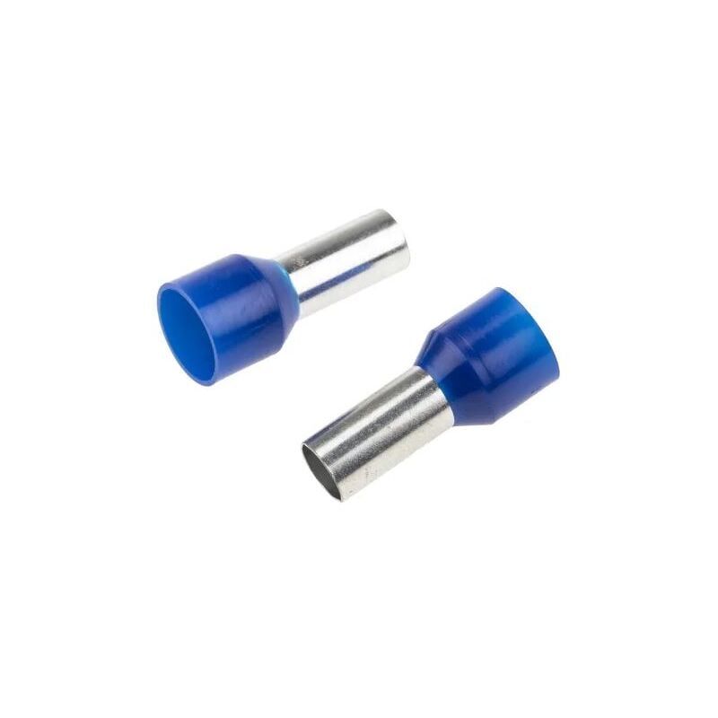Rs Pro - Embout de câblage 16mm², Bleu, longueur 12mm