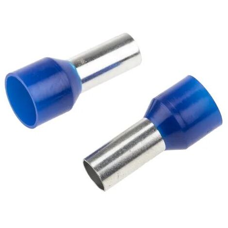 Embout de câblage RS PRO, 16mm², Bleu, longueur 12mm