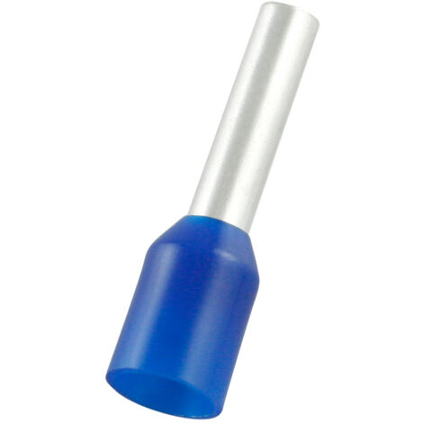 Embout de câblage RS PRO, 2.5mm², Bleu, longueur 10mm