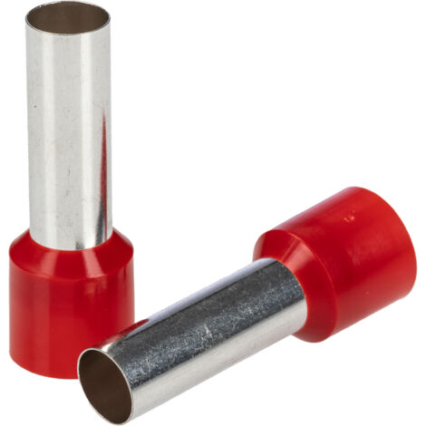 Embout de câblage RS PRO, 35mm², Rouge, longueur 25mm