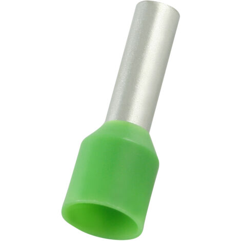 Embout de câblage RS PRO, 6mm², Vert, longueur 10mm