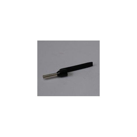 Embout de câblage simple à sertir (sachet de 100) porte-repere étiquette 1.5mm² noir longueur 8mm Linergy DZ5 SCHNEIDER