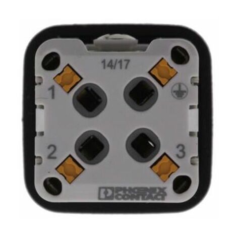 Embout de connecteur Phoenix Contact, 3 contacts , 10A, Mâle ( Prix pour 1 )