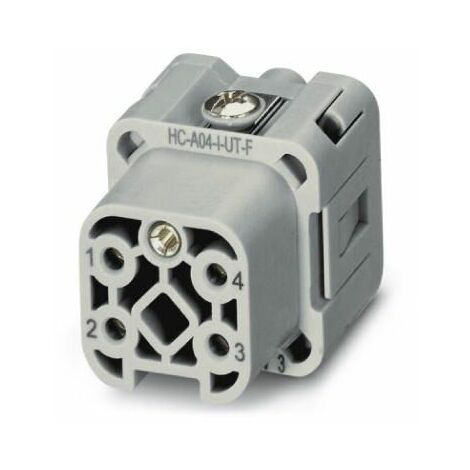 Embout de connecteur Phoenix Contact, 4 contacts , 24A, Femelle ( Prix pour 1 )