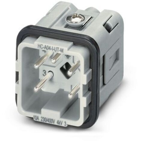 Embout de connecteur Phoenix Contact, 4 contacts , 24A, Mâle ( Prix pour 1 )