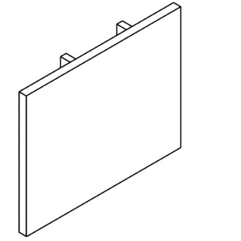 Embout de fermeture pour rail 3 allumages ARIC 16354