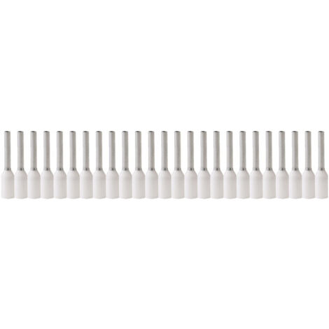 Embout de fil L.L1/L2 14mm blanc 0,5/14 0,5mm² WEIDMÜLLER