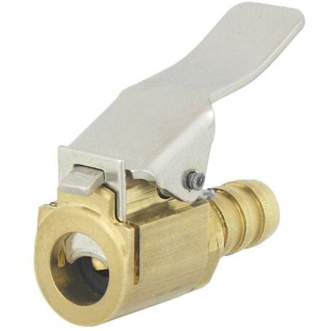 Embout de gonflage avec clip