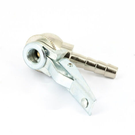 Embout de gonflage coudé compresseur pour valve type automobile