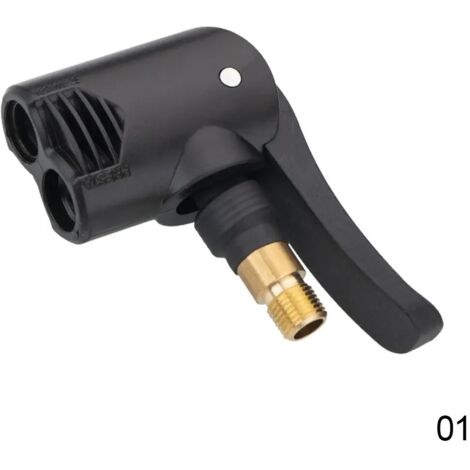 Embout de gonflage pneumatique pour pneus de voiture, raccord de valve à clip, adaptateur en laiton pour voiture, valve de roue de 8 mm, pompe de gonflage universelle01866-AquaForge